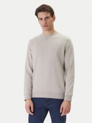 BOSS Bluza Westart 50509323 Beżowy Relaxed Fit. Brązowe bluzy męskie Boss, m, bez wzorów, z bawełny, bez ramiączek, bez kaptura. Za 519.99 zł.