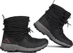 Kappa Buty damskie Kappa Numar czarne 243239 1171 37. Czarne obuwie sportowe damskie Kappa, bez wzorów, bez zapięcia. Za 159.72 zł.