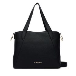 Torebka Valentino. Czarne shopperki damskie Valentino, bez wzorów, bez dodatków. Za 749.99 zł.
