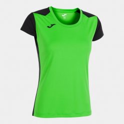 Koszulka do biegania damska Joma Record II. Niebieskie bluzki damskie Joma, s, bez wzorów, sportowe, bez kołnierzyka, bez ramiączek. Za 106.00 zł.