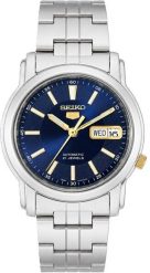 Zegarek Seiko Męski 38 mm automatyczny 5 (SNKL79K1). Zegarki męskie Seiko, bez wzorów. Za 821.99 zł.