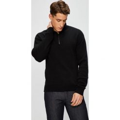 Review - Sweter. Czarne swetry męskie Review, m, bez wzorów, z bawełny, bez kołnierzyka, bez ramiączek. W wyprzedaży za 149.90 zł.