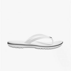 Japonki sportowe męskie Crocs FLIP. Białe buty sportowe męskie Crocs, bez wzorów, bez zapięcia. Za 169.99 zł.