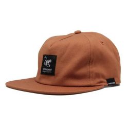 Czapka Trucker - Płaski daszek - Organiczna Bawełna (Ziemia). Czerwone czapki damskie SURF MONKEY, bez wzorów, z bawełny, sportowe. Za 139.95 zł.