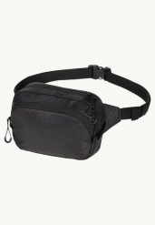 JACK WOLFSKIN Saszetka Wandermood Hipbag granite black. Czarne saszetki i nerki męskie Jack Wolfskin, z materiału. Za 129.99 zł.