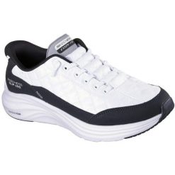 Buty sportowe męskie Skechers Contour Foam Cozy. Białe buty sportowe męskie Skechers, bez wzorów, z syntetyku, bez zapięcia, na fitness i siłownię. Za 490.00 zł.