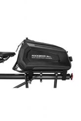 Torba rowerowa Shellrack 9L. Czarne torby na ramię męskie ROCKBROS, z materiału, na ramię. Za 149.99 zł.