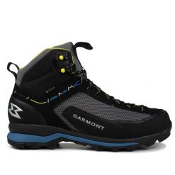 Buty męskie trekkingowe Garmont VETTA SYNTH GTX. Czarne buty zimowe męskie Garmont, na zimę, bez wzorów, bez obcasa, bez zapięcia. W wyprzedaży za 599.00 zł.