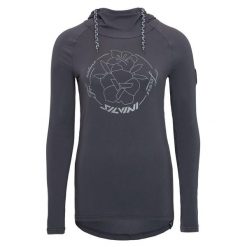 Damski jersey z długim rękawem Silvini Merate. Szare bielizna sportowa damska Silvini, s, bez wzorów, z jersey. Za 543.00 zł.