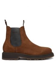 Gant Sztyblety Blisdor 33651476 Brązowy jasny. Brązowe botki męskie GANT, bez wzorów, z nubiku, bez obcasa, bez zapięcia. Za 819.99 zł.