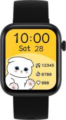 Smartwatch Rubicon RNCE97 Czarny (sr042b). Czarne zegarki smartwatch Rubicon, bez wzorów. Za 159.00 zł.