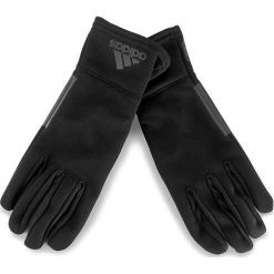 Rękawiczki Damskie adidas - Clmht Gloves BR0739 S Black/Black/Blkref. Czarne rękawiczki damskie Adidas, bez wzorów, z materiału. W wyprzedaży za 69.00 zł.