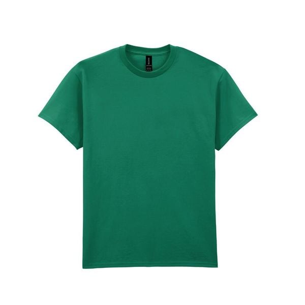 Ultra Bawełniana Koszulka Unisex Dla Dorosłych. Zielone bluzki damskie GILDAN, xl, bez wzorów, z bawełny, sportowe, bez kołnierzyka, bez ramiączek. Za 43.99 zł.