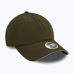 Czapka z daszkiem damska New Era Wmns Open Back Cap. Zielone czapki damskie New Era, na zimę, bez wzorów. Za 139.99 zł.