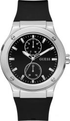 Zegarek Guess Zegarek męski Guess GW0491G3 czarny. Czarne zegarki męskie Guess, z aplikacjami. Za 602.00 zł.