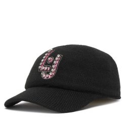 Czapka z daszkiem Liu Jo. Czarne czapki damskie Liu Jo, bez wzorów. Za 339.99 zł.