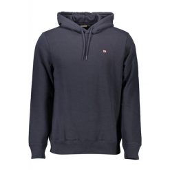 Bluza turystyczna męska Napapijri. Niebieskie bluzy męskie Napapijri, m, bez wzorów, bez ramiączek, bez kaptura. Za 269.99 zł.