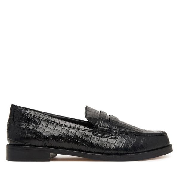 Półbuty Clarks. Czarne półbuty damskie Clarks, bez wzorów, bez obcasa, na płaskiej podeszwie, bez zapięcia. Za 466.99 zł.