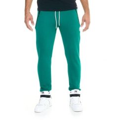 Męskie spodnie dresowe Leone Soft Basic. Zielone spodnie sportowe męskie LEONE 1947 APPAREL, l, bez wzorów, z dresówki, na fitness i siłownię. W wyprzedaży za 154.80 zł.