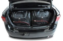 Torby Do Bagażnika Toyota Avensis Limousine 2009-2018 4Szt Kjust. Czarne torby podróżne damskie KJUST, bez wzorów, z kauczuku. Za 1,204.00 zł.