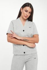 Bluza damska na guziki AERONAUTICA MILITARE. Bluzy damskie Aeronautica Militare, s, bez wzorów, bez ramiączek, bez kaptura. Za 719.00 zł.