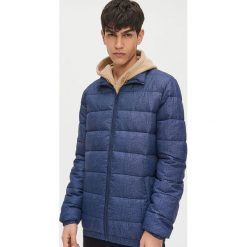 Kurtka pikowana melanż - Niebieski. Niebieskie kurtki męskie Cropp, l, bez wzorów, bez kaptura. Za 129.99 zł.