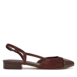 Baleriny Aldo. Brązowe balerinki damskie Aldo, bez wzorów, bez obcasa, bez zapięcia. Za 319.99 zł.