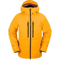 Kurtka narciarska Volcom Guide Gore-Tex. Żółte kurtki sportowe męskie Volcom, na zimę, m, bez wzorów, z gore-texu, bez kaptura, narciarskie, gore-tex. W wyprzedaży za 2,355.50 zł.