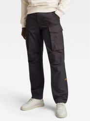 G-Star Raw Spodnie materiałowe Core D24309-D387 Czarny Tapered Fit. Czarne spodnie materiałowe męskie G-Star Raw, bez wzorów, z bawełny. Za 359.99 zł.