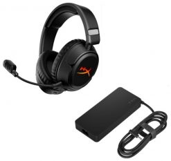 Zasilacz HP Smart + Słuchawki HyperX Cloud Flight 2 Wireless. Słuchawki bezprzewodowe HYPERX. Za 999.00 zł.