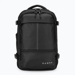 Plecak próżniowy KADVA ARTravel 30. Czarne plecaki męskie KADVA, bez wzorów, z materiału, wakacyjne. Za 219.99 zł.