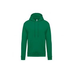 Bluza z kapturem Kariban. Zielone bluzy męskie KARIBAN, m, bez wzorów, bez ramiączek, z kapturem. Za 144.00 zł.