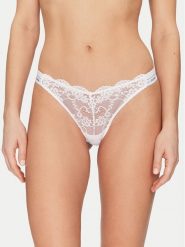 Guess Stringi O4YE01 PZ01C Biały. Białe majtki damskie Guess, z syntetyku. Za 79.99 zł.