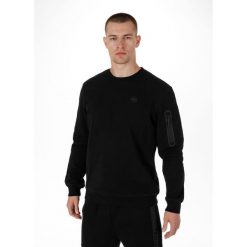Bluza męska Pitbull Seahill. Czarne bluzy męskie PITBULL, l, bez wzorów, sportowe, bez ramiączek, bez kaptura. Za 229.00 zł.