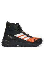 Adidas Trekkingi Terrex Skychaser AX5 Mid GORE-TEX CLIMAWARM+ Hiking JS3002 Pomarańczowy. Brązowe botki męskie Adidas, bez wzorów, z gore-texu, bez obcasa, bez zapięcia. Za 699.99 zł.