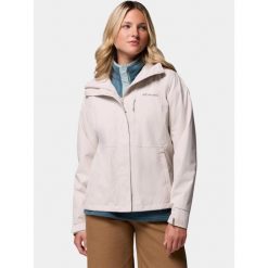 Płaszcz Przeciwdeszczowy Damski Columbia Hikebound II. Brązowe płaszcze damskie Columbia, bez wzorów, sportowe, bez kołnierzyka, bez kaptura. Za 499.00 zł.