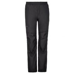 Kinderen outdoor broek Kilpi JORDY-J. Czarne trekkingi męskie Kilpi, na lato, z materiału, bez zapięcia. Za 153.53 zł.
