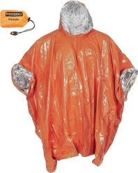 Kurtka męska MFH Poncho ratunkowe, pomarańczowe, jednostronnie powlekane aluminium. Brązowe kurtki męskie MFH, m, bez wzorów, bez kaptura. Za 62.00 zł.