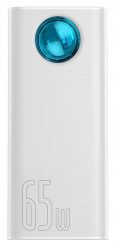 Baseus Amblight 30000mAh 4xUSB USB-C 65W biały. Białe powerbanki . Za 229.00 zł.