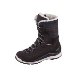 Buty trekkingowe damskie Lowa 4204199694. Czarne obuwie trekkingowe damskie Lowa, z gore-texu, za kostkę, bez zapięcia. Za 993.85 zł.