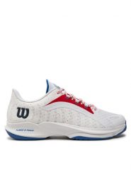 Wilson Buty do tenisa Hurakn Pro WRS331710 Biały. Białe buty sportowe męskie Wilson, bez wzorów, z meshu, bez zapięcia, tenisowe. Za 699.99 zł.