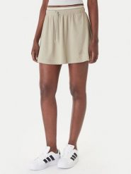 Adidas Spódnica mini KA2473 Zielony Loose Fit. Zielone spódnice damskie Adidas, l, bez wzorów, z bawełny, mini. Za 199.99 zł.