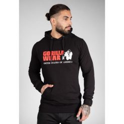 Classic Bluza z kapturem - Czarny. Czarne bluzy męskie GORILLA WEAR, xl, bez wzorów, z kapturem, na fitness i siłownię. Za 297.00 zł.