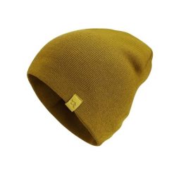 Czapka dzianinowa podwijana Rab Adzuki Beanie. Żółte czapki damskie RAB, bez wzorów, z dzianiny, sportowe. Za 94.99 zł.