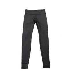 Second life - Legginsy damskie Lululemon Wunder Under z niskim stanem - Jak nowy. Czarne legginsy damskie LULULEMON, bez wzorów, z materiału. Za 149.06 zł.