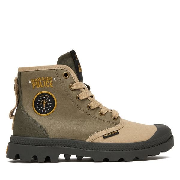 Trapery Palladium. Zielone trapery damskie Palladium, bez zapięcia. Za 449.99 zł.