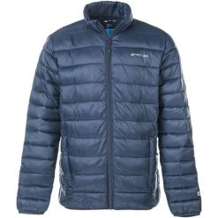 Kurtka puchowa Whistler Leopold Pro-lite. Niebieskie kurtki sportowe męskie Whistler, l, bez wzorów, z materiału, bez kaptura, trekkingowe. Za 268.00 zł.