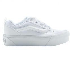 Buty sportowe do chodzenia damskie Vans Knu Stack. Białe obuwie sportowe damskie Vans, bez wzorów, bez zapięcia, trekkingowe. Za 424.99 zł.