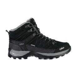 Buty trekkingowe męskie, CMP Rigel Mid. Czarne trekkingi męskie CMP, z materiału, bez zapięcia. Za 379.99 zł.