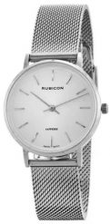 Zegarek damski RUBICON RNBD88 srebrny st - SZAFIR. Szare zegarki damskie Rubicon, srebrne. Za 299.00 zł.